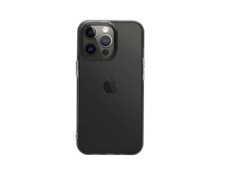 Funda para iPhone 13 Pro MYWAY Piel Sintética Textura Suave Negro