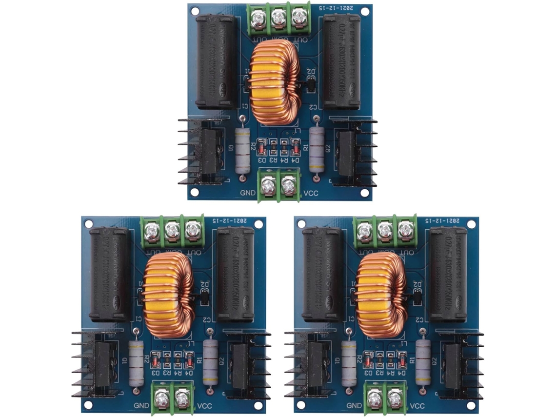 Juego De 3 Paneles Zvs Para Generador De Bobina Marx Dc 12v-30v 20a 1000w De Alto Voltaje