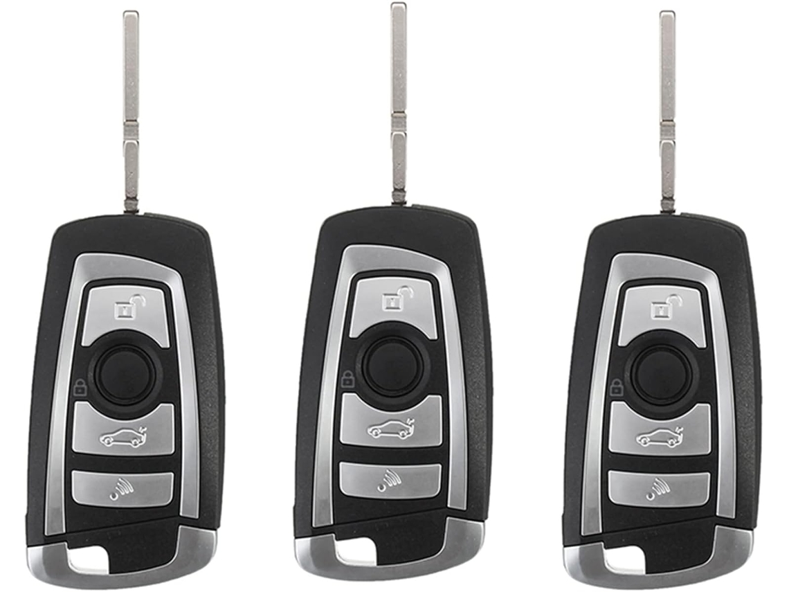 3 Llaves De Control Remoto Plegables Modificadas De 4 Botones, Chip 7935aa De 433 Mhz, Id44, E38, E39, E46, Pcf7935aa