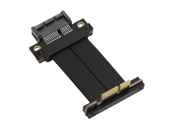 Cable Riser Pcie 4.0 180° Velocidad Total Sin Pérdidas 10cm Extensión De Tarjeta Gráfica Gpu
