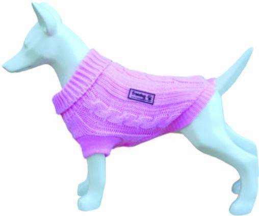 Freedog Fd5000624 Jersey lana para perro color rosa ropa nature 35