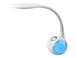 2026altiro-lámpara De Mesa Infantil Con Luz Nocturna Ambiental Rgb 256, Led Ajustable, Agradable A La Vista, 5w, Blanca clase Energética A++