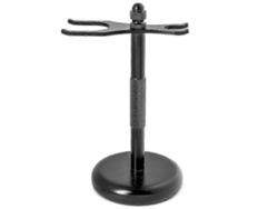 Porta cuchillas y brochas cromado, soporte para maquinilla de afeitar de seguridad, un regalo para tu hombre. Hengjian