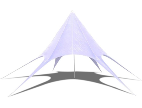 vidaXL Cenador hexagonal Star Garden Pavilion 12 m