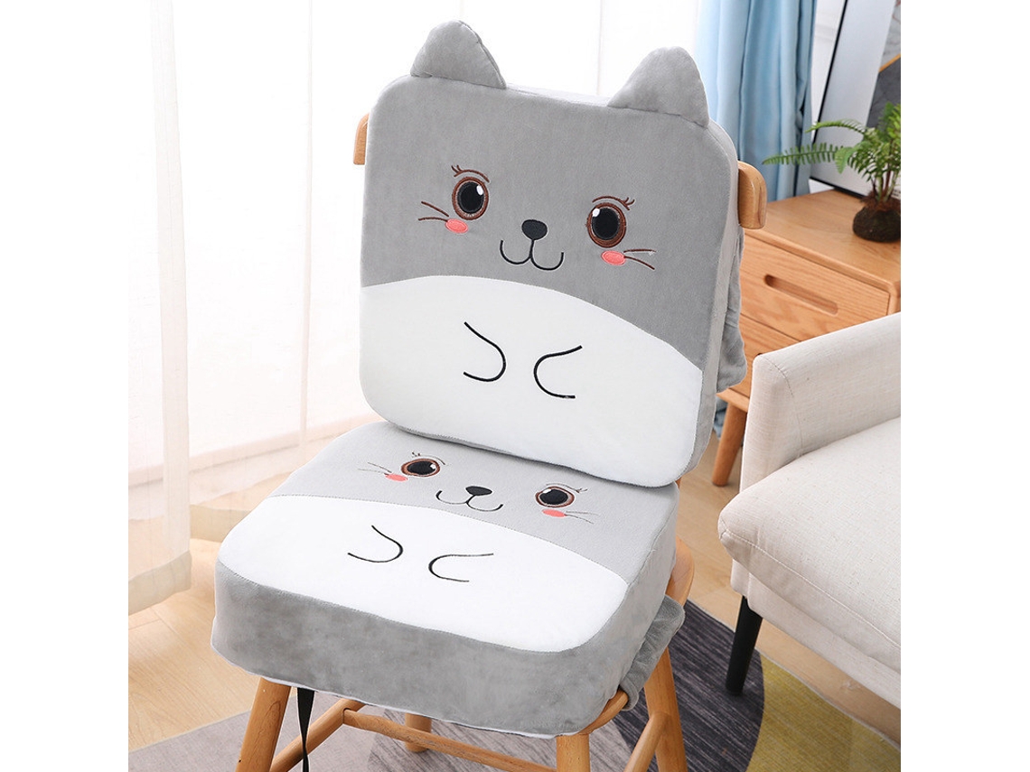 Silla de comedor Chrui con asiento elevador antideslizante extraíble, 510 cm (gato)
