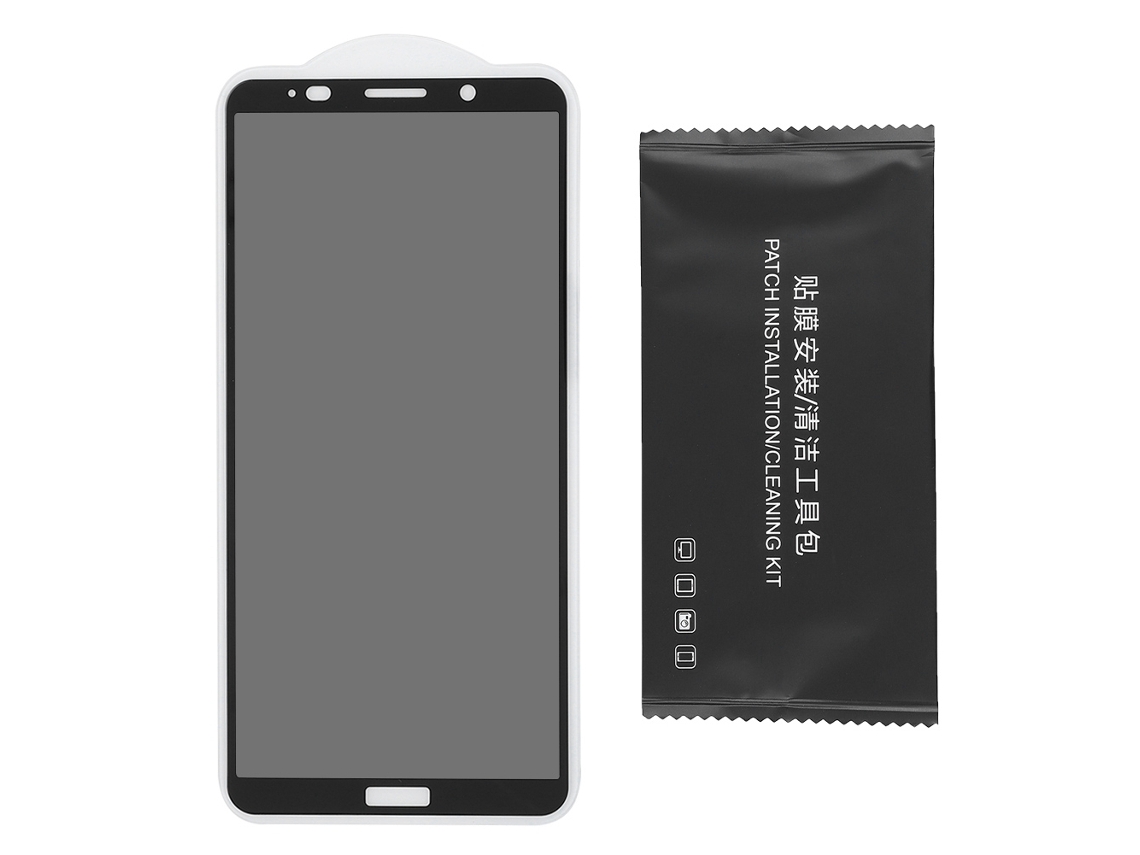 Protector De Pantalla De Vidrio Templado Para Huawei Mate 10 Pro Anti-spy Cobertura Total
