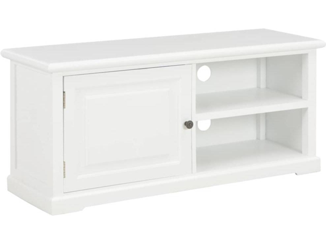 Mueble para la televisión VIDAXL Blanco Madera (90x30x40 cm )