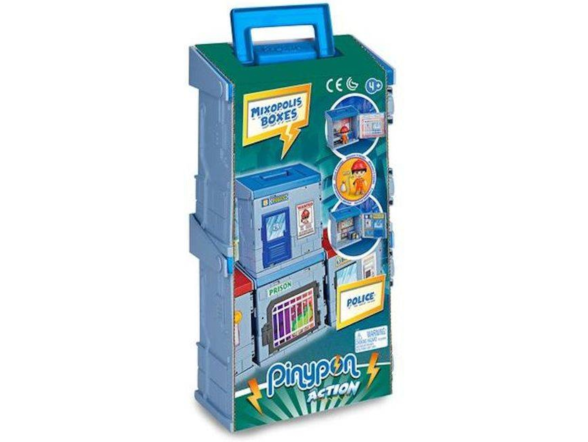 Figura FAMOSA Pinypon Action 2 Mixopolis Boxes Policia