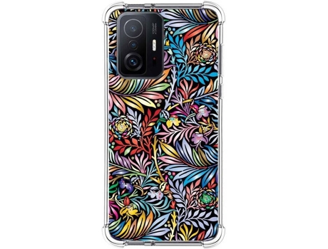 Carcasa Xiaomi 11T 5G TUMUNDOSMARTPHONE Dibujos Antigolpes Flores 04 Multicolor
