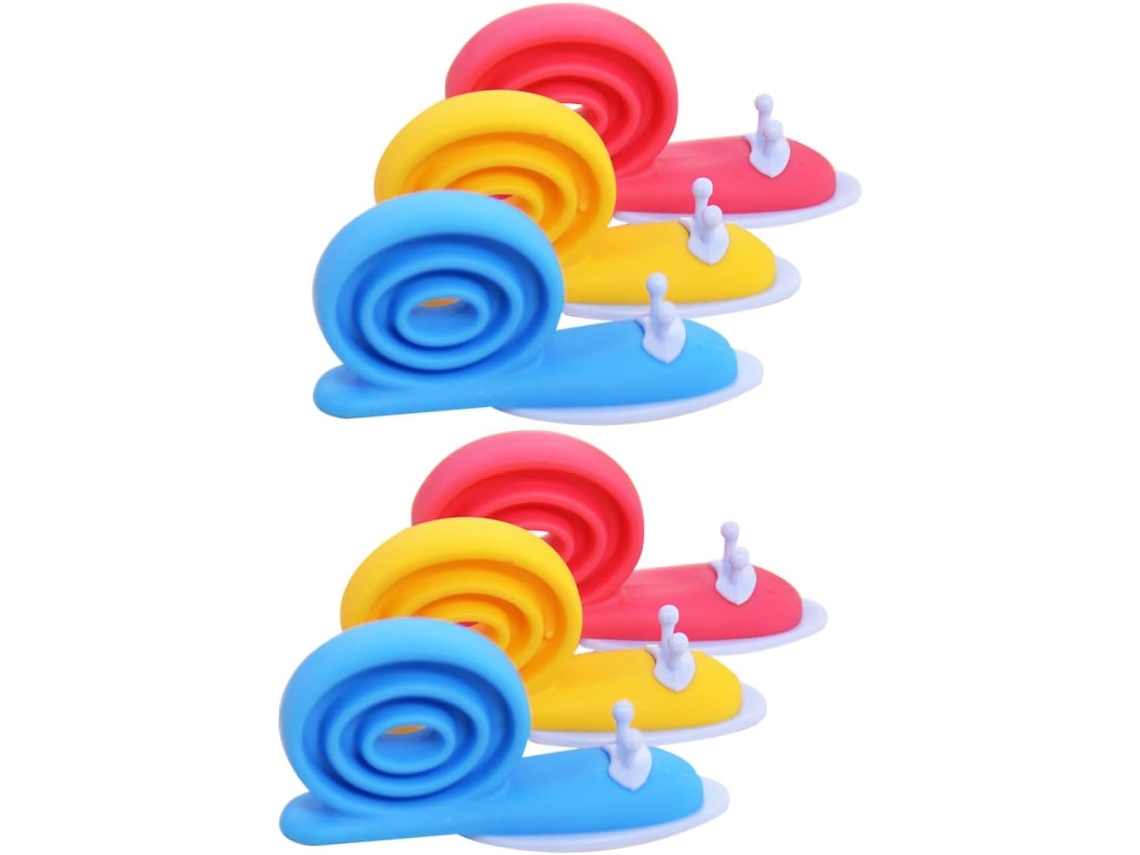 Puerta 6.50x3.00x3.00cm Tope Forma Caracol Flexible Seguro