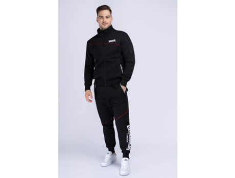 Chándale de Hombre para Fitness PUNCH Chándal Regular Fit Negro (XL)