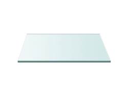 Superficie De Mesa | Superficie De Mesa | Tablero De Escritorio Vidrio Templado Transparente 60x60 Cm Wsd20942