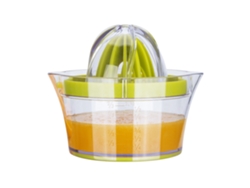 Exprimidor Manual De Cítricos Con Vaso Medidor, Rallador Y Separador De Huevos, 414 Ml, Verde