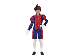 Disfraz de Paje blaugrana elegante para niño