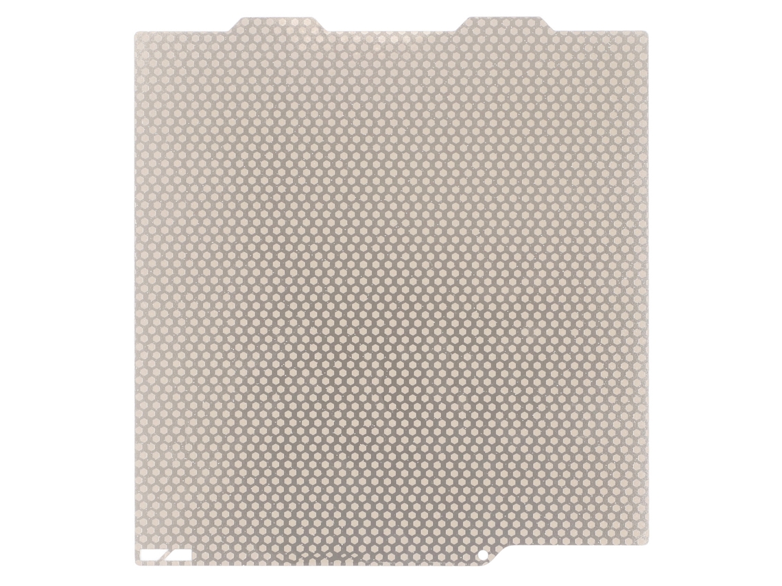 Placa De Impresión 3d De Pei De Doble Cara Con Textura De Panal, Acero Para Muelles Para Bambú, Lab A1 Mini, 184x184 Mm
