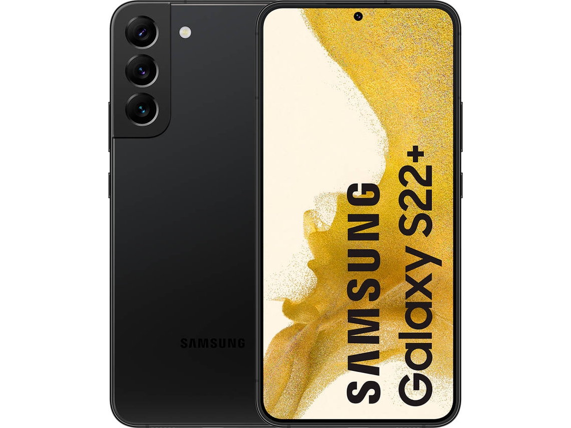 Smartphone SAMSUNG Galaxy S22+ 5G (6.6'' - 8 GB - 128 GB - Negro)
