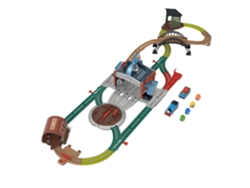Set De Vías Y Tren Fisher-price Jdf26