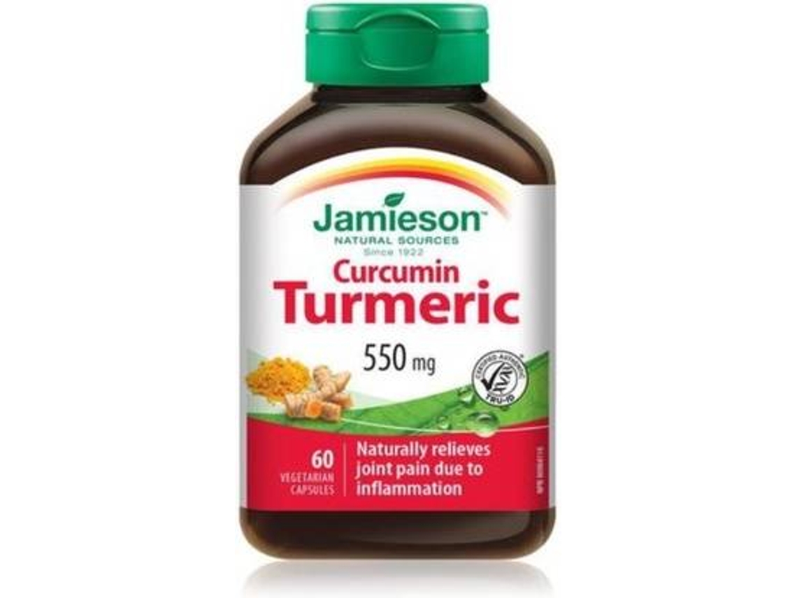 Complemento Alimentar JAMIESON Açafrão (60 comprimidos)