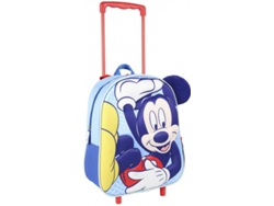 Mochila Trolley CERDÁ 3D Mickey (Azul - Poliéster - 26.0x31.0x10.0 cm)