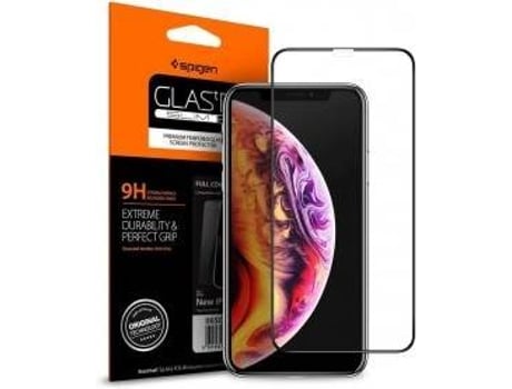 Protector de Pantalla Apple iPhone Xs Max SPIGEN Full Cover Spigen
