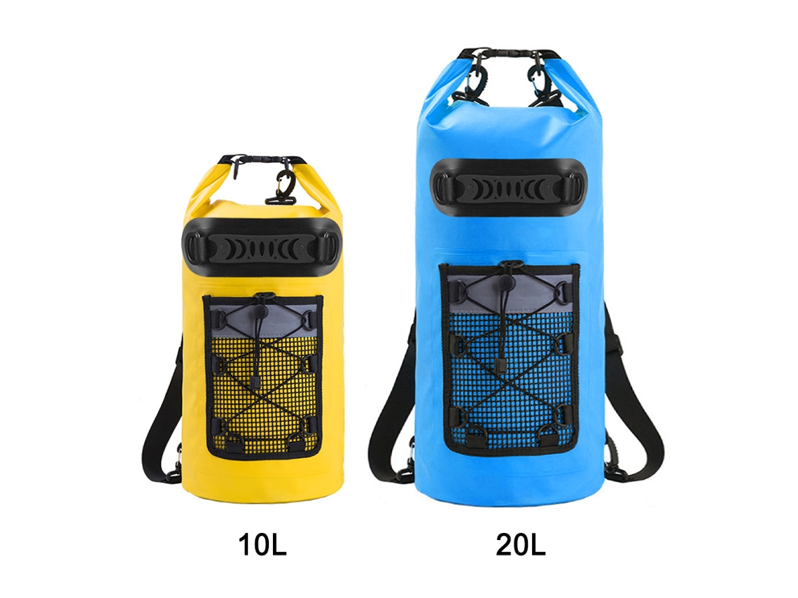 Mochila Impermeable Flotante De 20 Litros Para Rafting, Kayak, Pesca, Deportes Acuáticos Y Actividades Al Aire Libre.