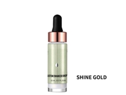 Iluminador Y Contorno Líquido Concentrado Con Brillo Dorado Para Labios Y Rostro - Textura Suave Y Fácil De Aplicar