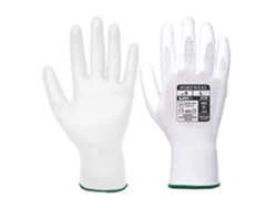 Guante Vending Con Palma De Pu - Protección Y Destreza Blanco / Xxl