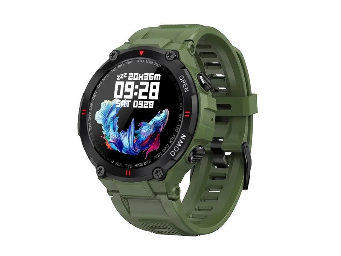 Reloj inteligente para hombre con Bluetooth, llamadas, pantalla táctil de 1,42 pulgadas, resistente al agua, monitor de ritmo cardíaco, Bestvite