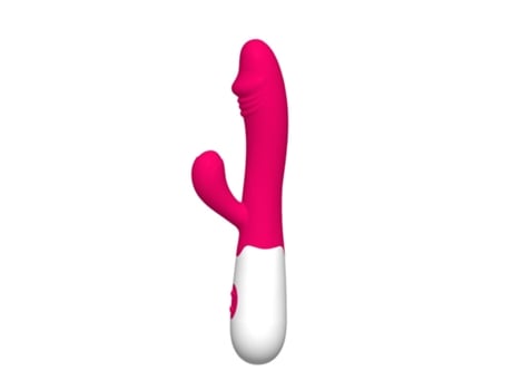 Vibrador De Conejo De Silicona Recargable Portátil Para Mujeres Clítoris Adulto Hembra Doble Motor 30 Velocidades ECENLEN