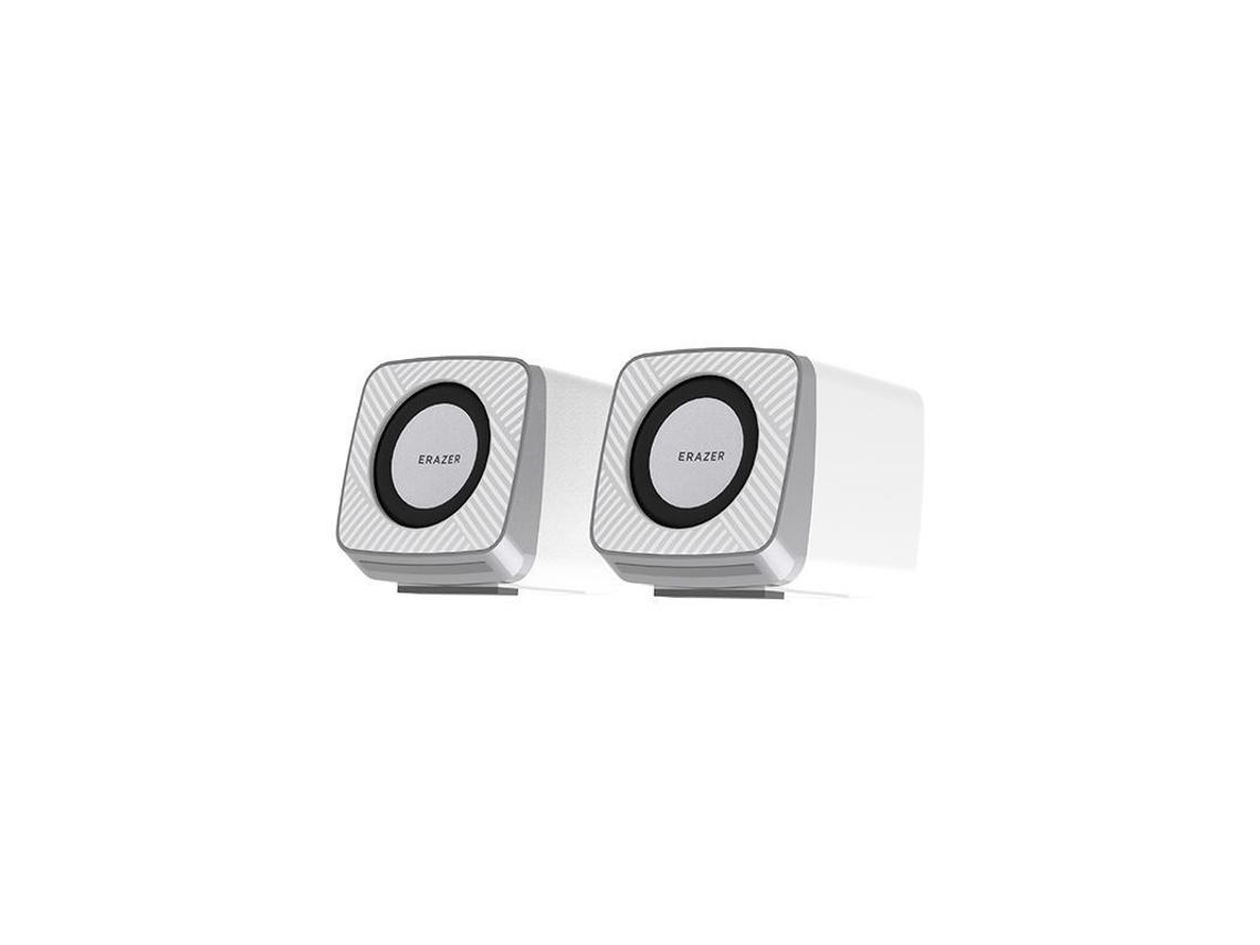 Altavoces para computadora Lenovo, sonido Hi-Fi Mdug (blancos)