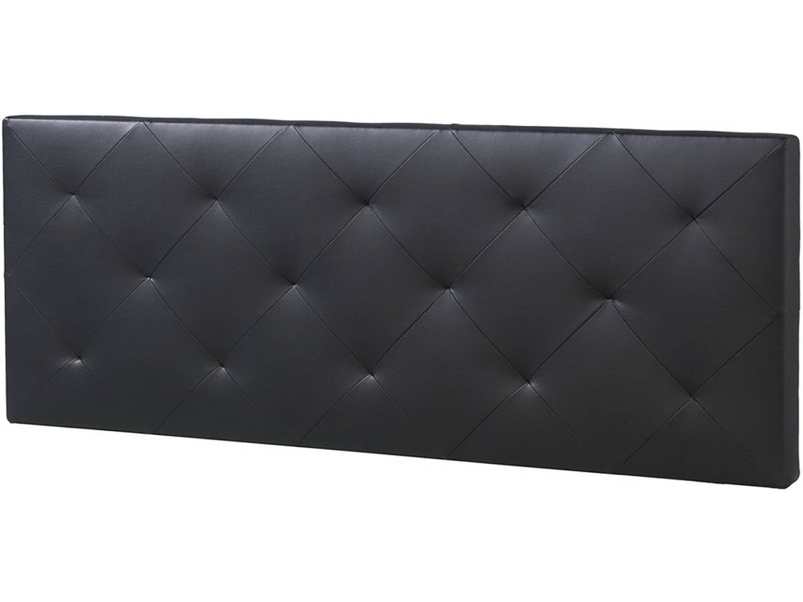 Cabecero de Cama MARCKONFORT Rombo (Negro - 140 x 60 cm)