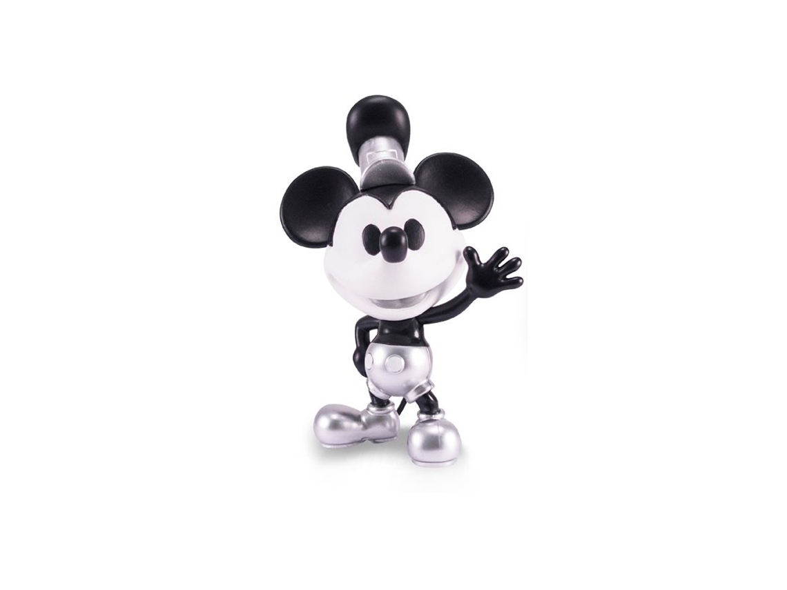 Figura Mickey Steamboat Willie, 10cm, Metal, Coleccionismo