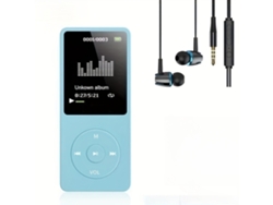 Leitor Mp3 Leitor De Mp3/mp4, Leitor De Mídia Portátil Recarregável Usb Com Fones De Ouvido Estéreo De 16 Gb