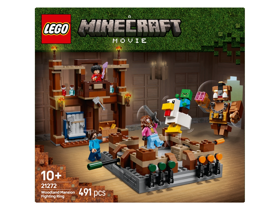 Lego® Minecraft® Ringue De Luta Da Mansão Da Floresta