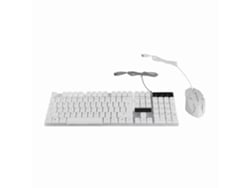 Conjunto De Teclado Y Ratón Con Iluminación Rgb, 104 Teclas, Conexión Usb Con Cable, Para Juegos Y Uso De Oficina.