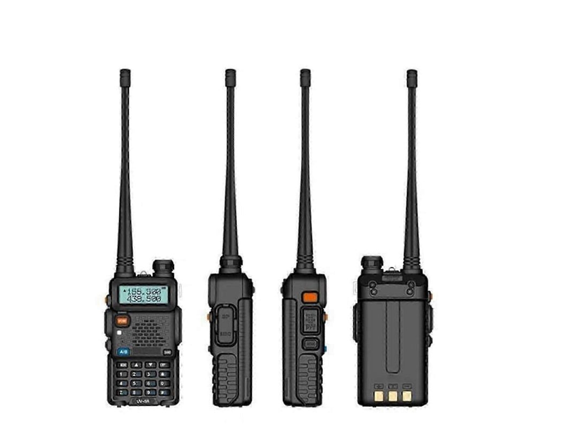 Radio De Dos Vías Uv5r De Largo Alcance Banda Dual Walkie Talkie Uk 128 Canales 5km-10km 5 5