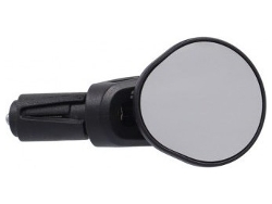 Retrovisor XLC Mr-K25 Rétroviseur Gauche Droit Fixation Intérieur Cintre Angle Réglable Noir