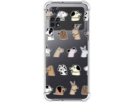 Carcasa para Xiaomi Poco M4 Pro 4G TUMUNDOSMARTPHONE Dibujos Antigolpes Perros Multicolor