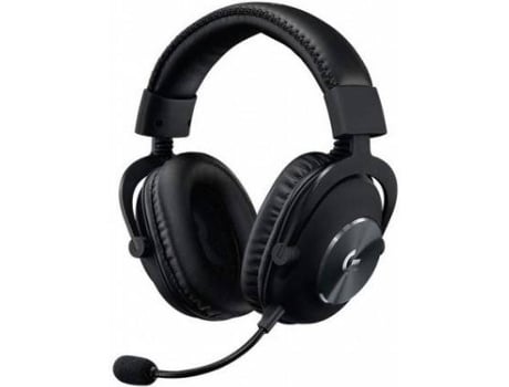 Auriculares Gaming Con Cable LOGITECH G PRO X (Over Ear - Noise Cancelling - Negro)