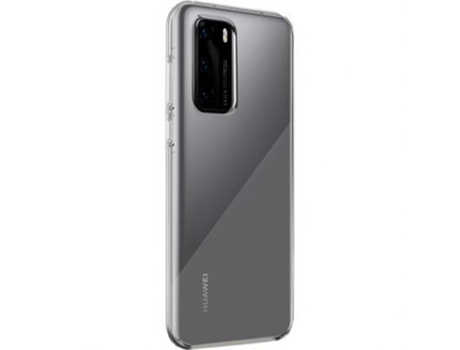 Funda para Huawei P40 Pro BIGBEN CONNECTED Piel Sintética Textura Suave Transparente