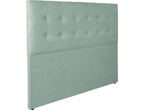 Cabecero DHOME Capitoné (Verde - Tela y Polipiel - 105 x 8 x 120 cm)