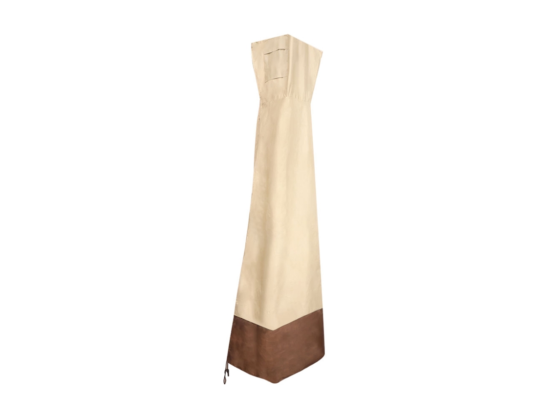 Funda para calentador de patio (impermeable, con cremallera)