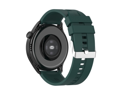 Correa de Silicona ajustable 22mm para Huawei Watch 3/Watch 3 Pro/Watch GT 2 46mm/Watch Buds - verde oscuro