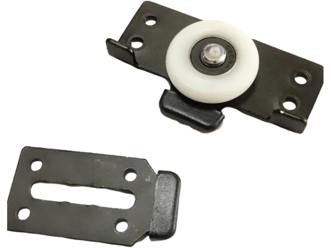 1 Juego De Rodillos Para Poleas Puertas Correderas Armario Kit Madera, Fácil Instalación, Duradero, Resistente