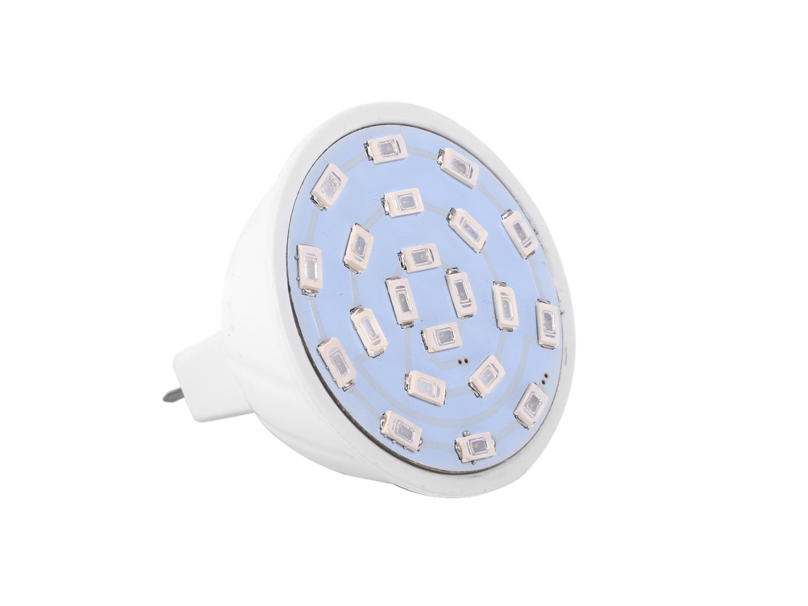 Lámpara de cultivo hidropónico de interior MR16 LED 3W 5733 SMD 220V (3W MR16)