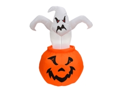 Lámpara inflable de calabaza 110-240v Enchufe europeo