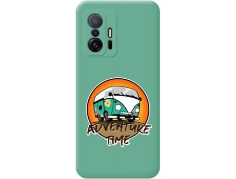 Carcasa Xiaomi 11T 5G / 11T Pro 5G TUMUNDOSMARTPHONE Adventure Time Verde