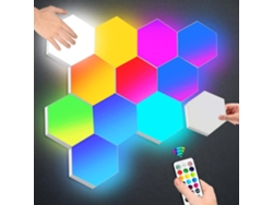 Panel LED hexagonal modular (paquete de 6)