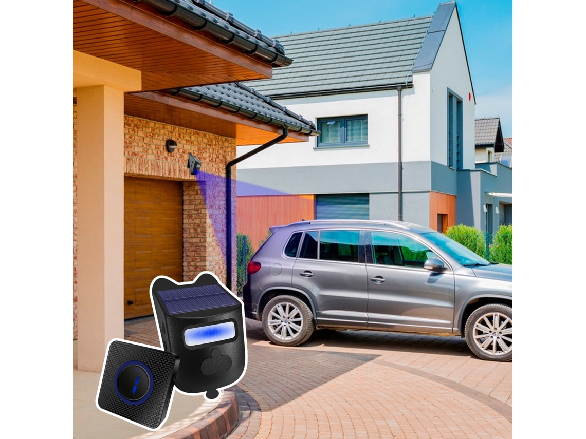 Sistema De Alarma Solar Con Sensor De Movimiento