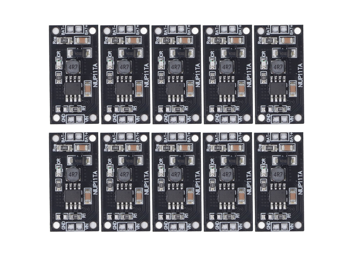 10 Módulos De Carga Para Baterías Nimh Y Nicd, Placa Pcb Duradera Y Resistente.